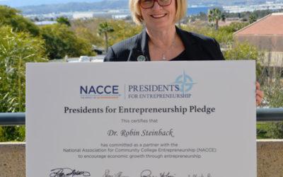 Moreno Valley College President Signs Entrepreneurship Pledge